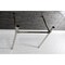 Fauceture VPB2818336 Dreyfuss Stainless Steel Console Sink Leg, Polished Nickel VPB2818336 - alternate 2